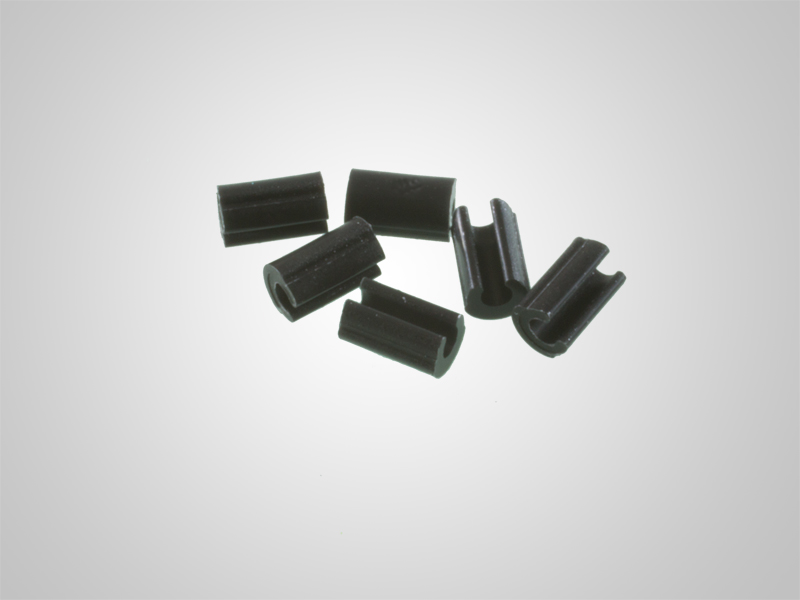 Universalreiter schwarz Innendurchmesser 1,6 mm 6 Stück oder 50 Stück