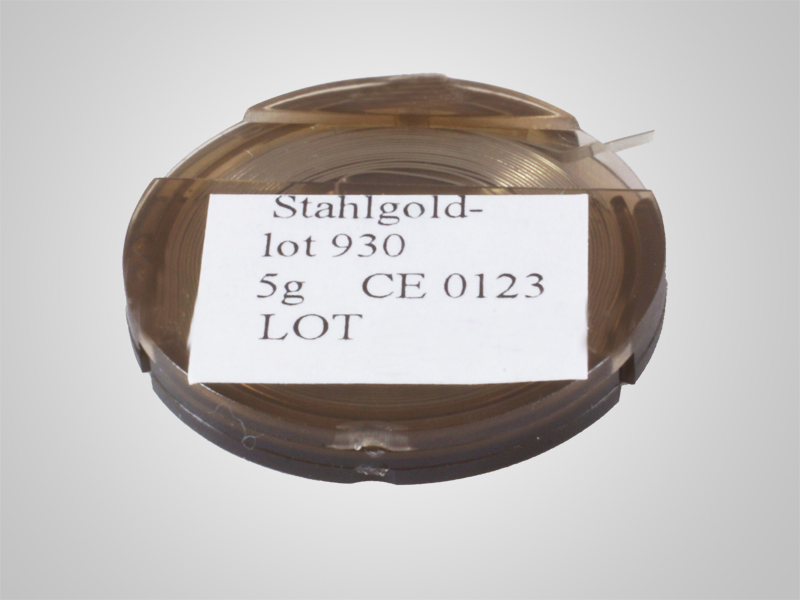 Stahlgoldlot 930